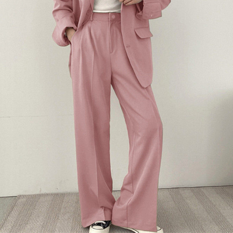 Women's Two-Piece Suit with Jacket and Pants