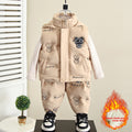 Children's Down Cotton Vest and Pants