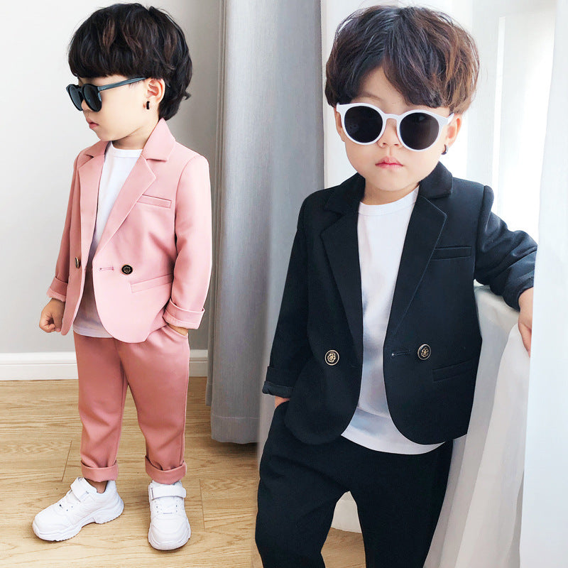 Boys' British Style Suit Set