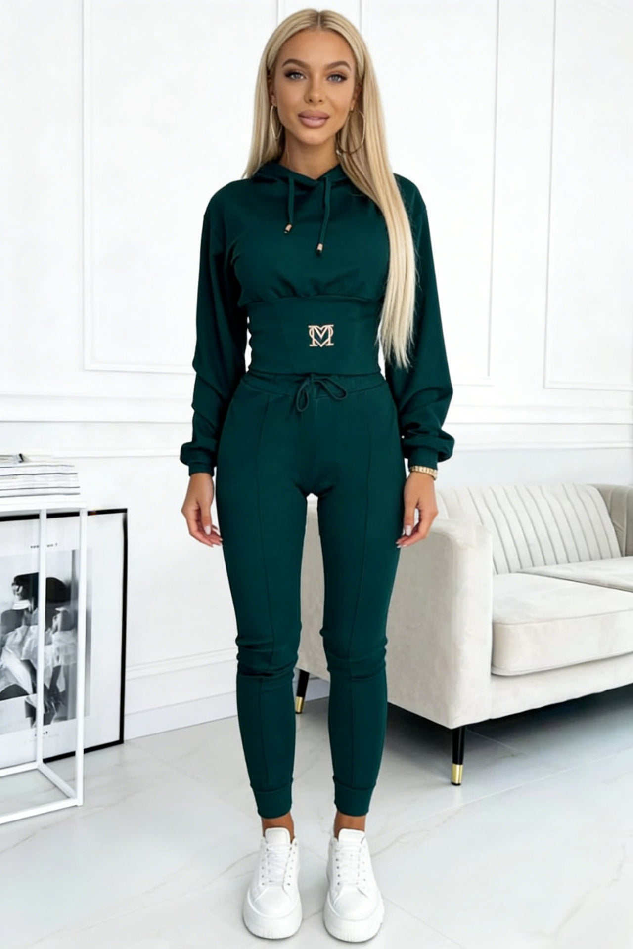 Women's Hooded Tracksuit Set