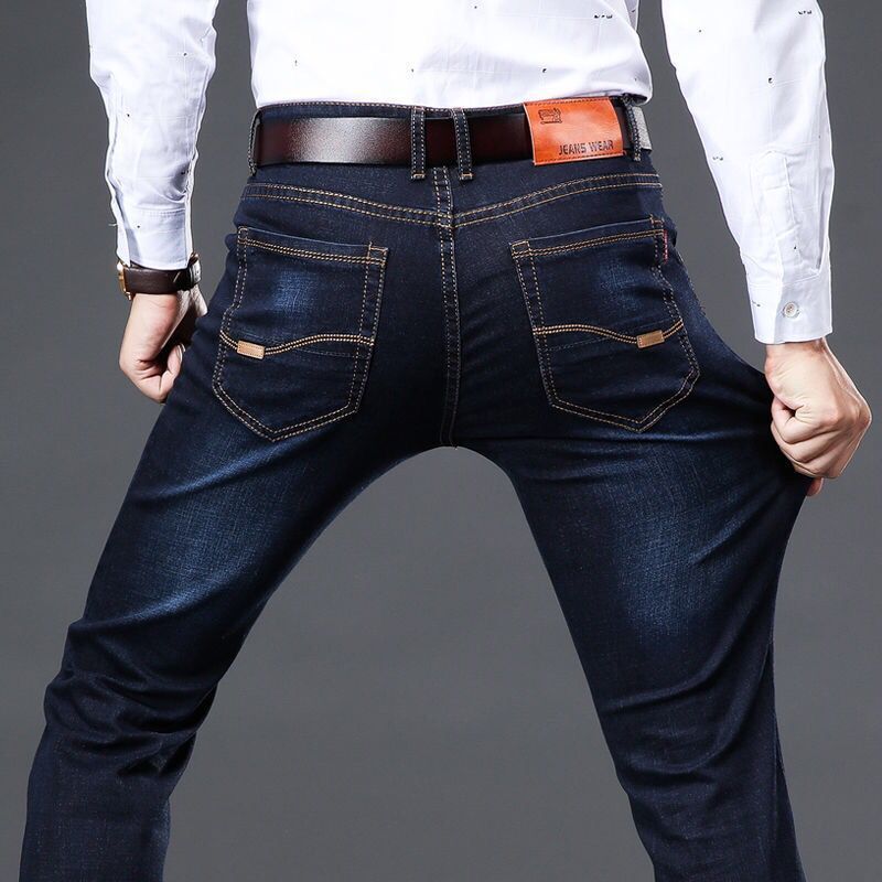 Men's stretch business jeans