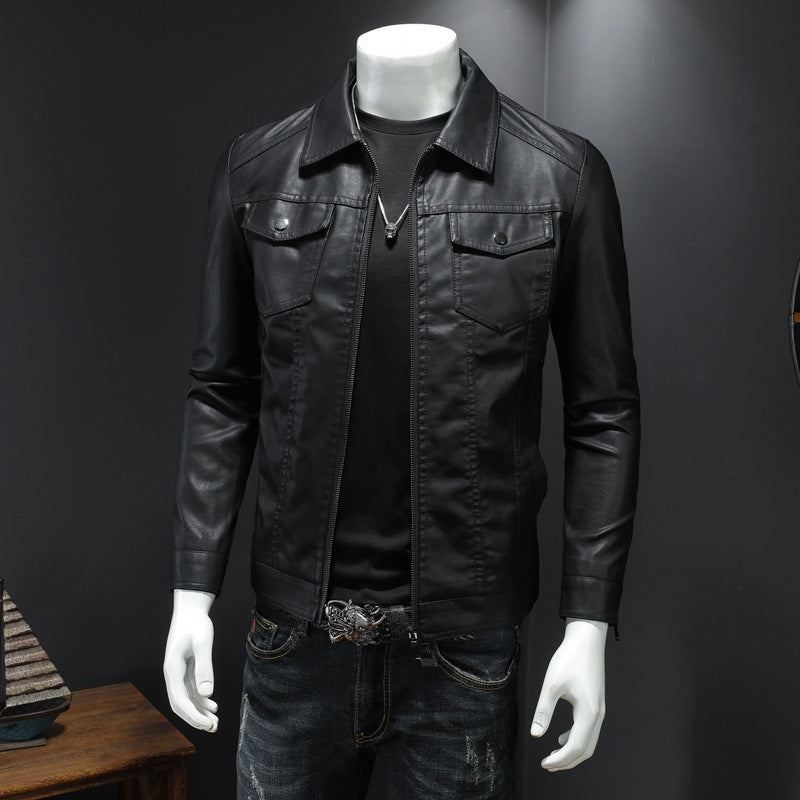 Men's PU Leather Jacket