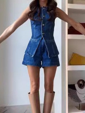 Women's vest and shorts set