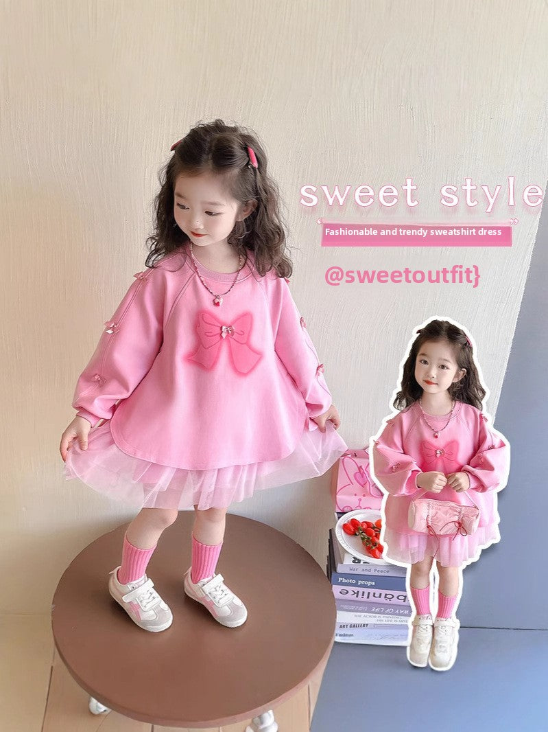 Girl's Princess Mesh Dress