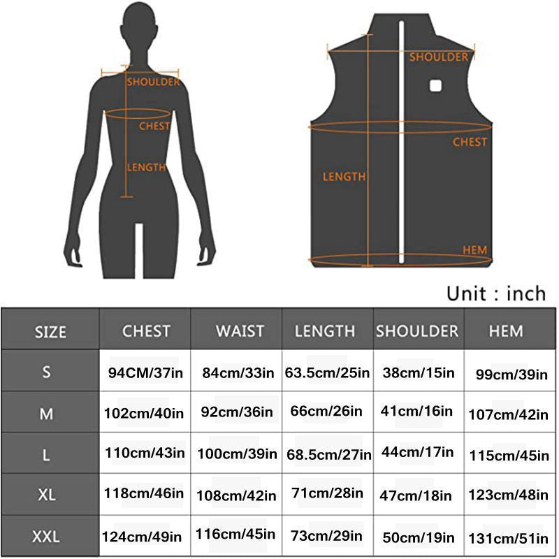 Standing collar heat-insulating vest