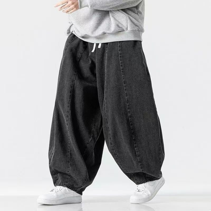Cotton Linen Men's Casual Trousers