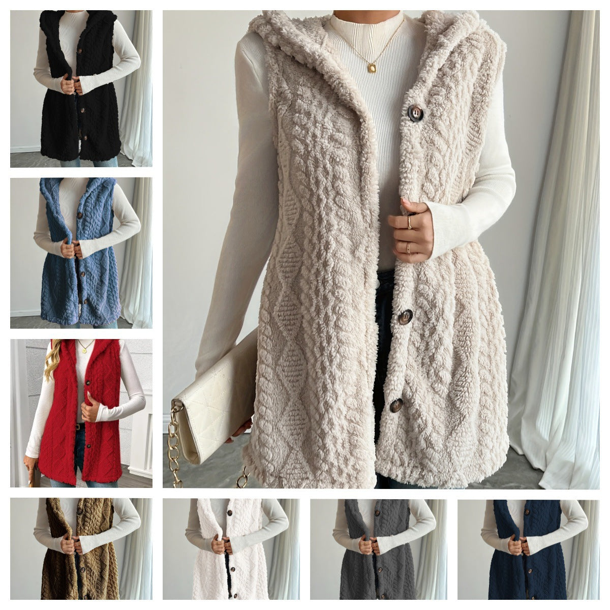 Cardigan casual vest