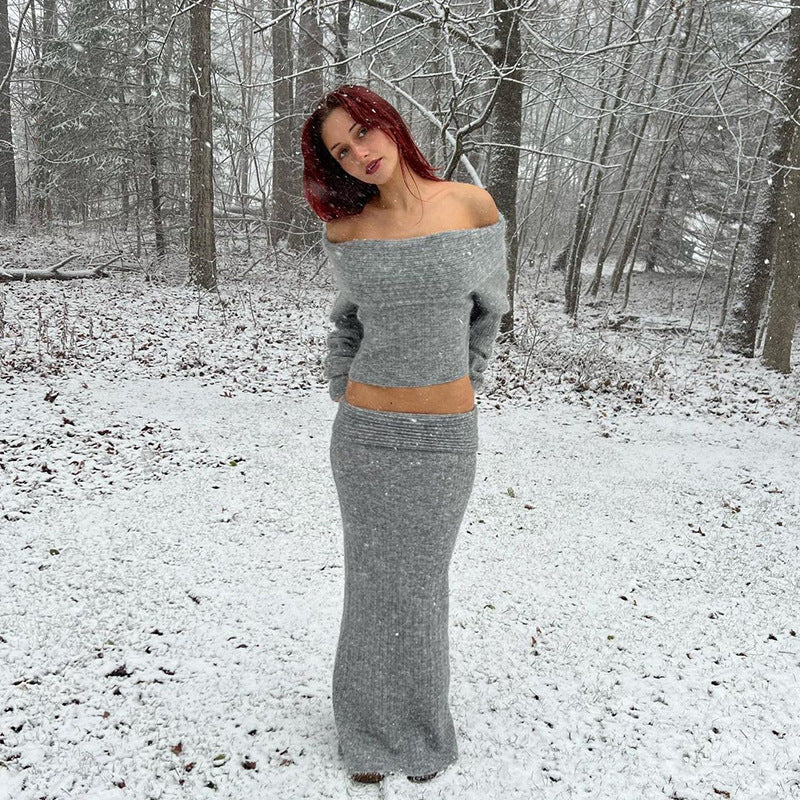 Skirt and top set
