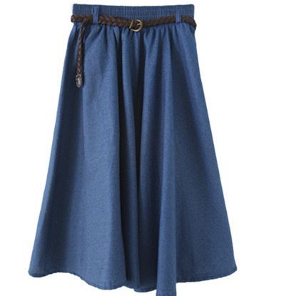 Denim skirt