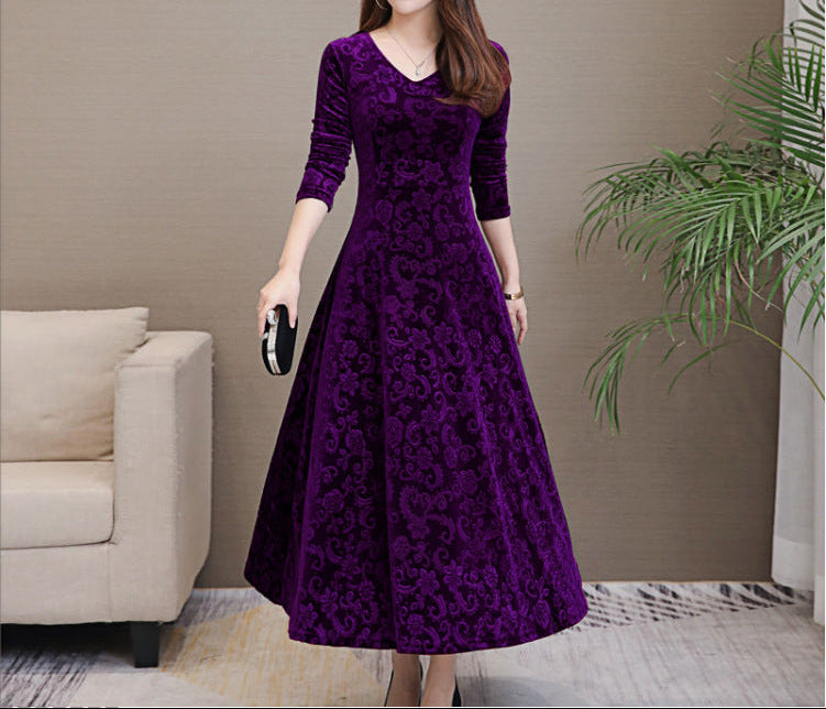 Long-sleeve dress