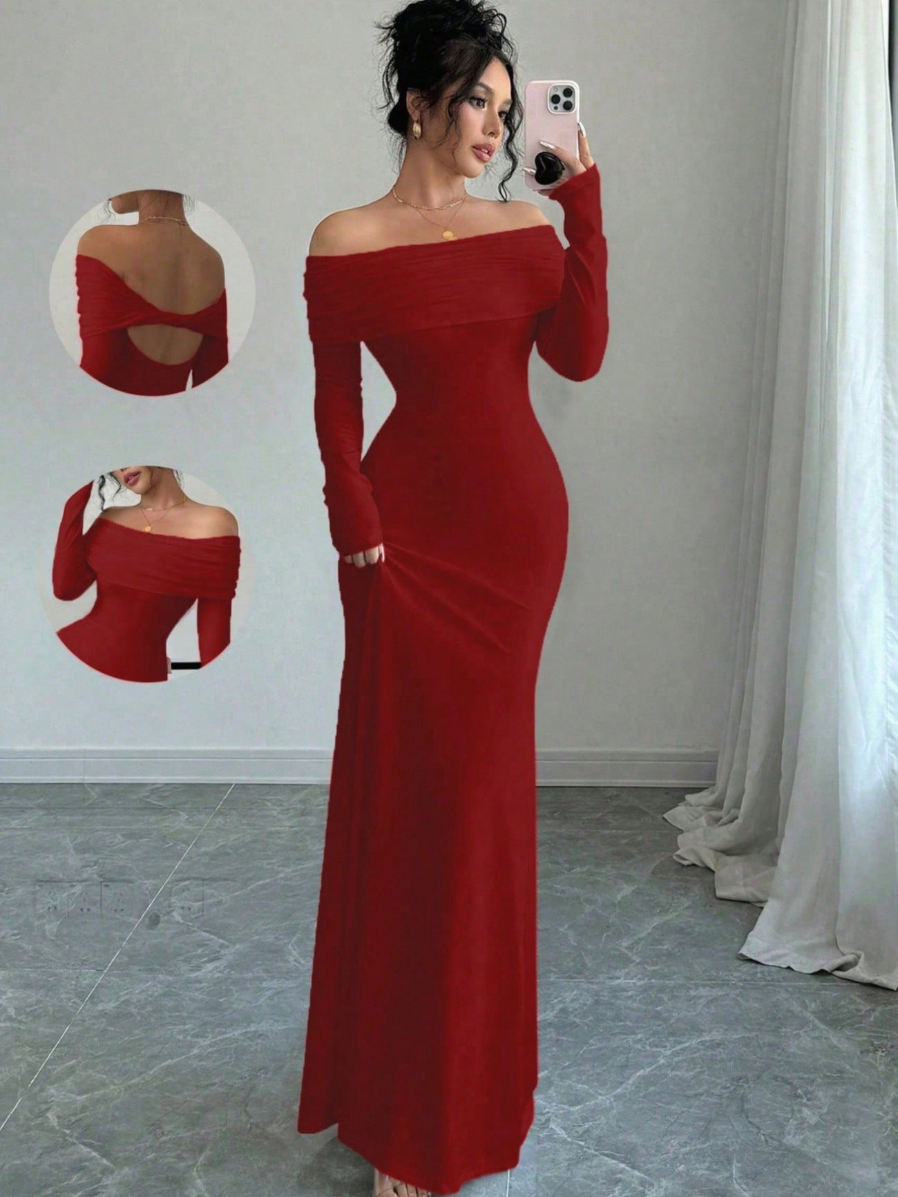 Women's tight-fitting dress