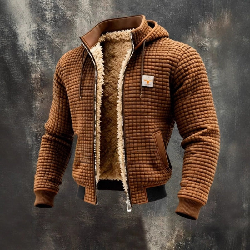 Fleece-Lined and Thickened Hooded Jackets