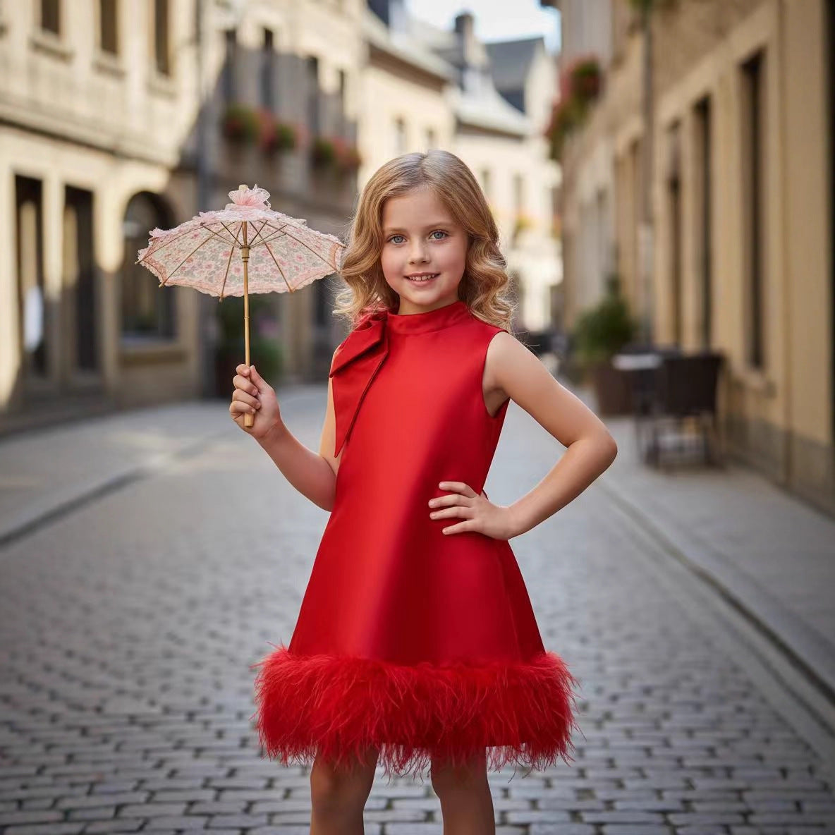 Princess Style Children's Party Dress