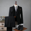 Italian Double Breasted Slim Fit Men's Suit