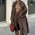 Extra long coat