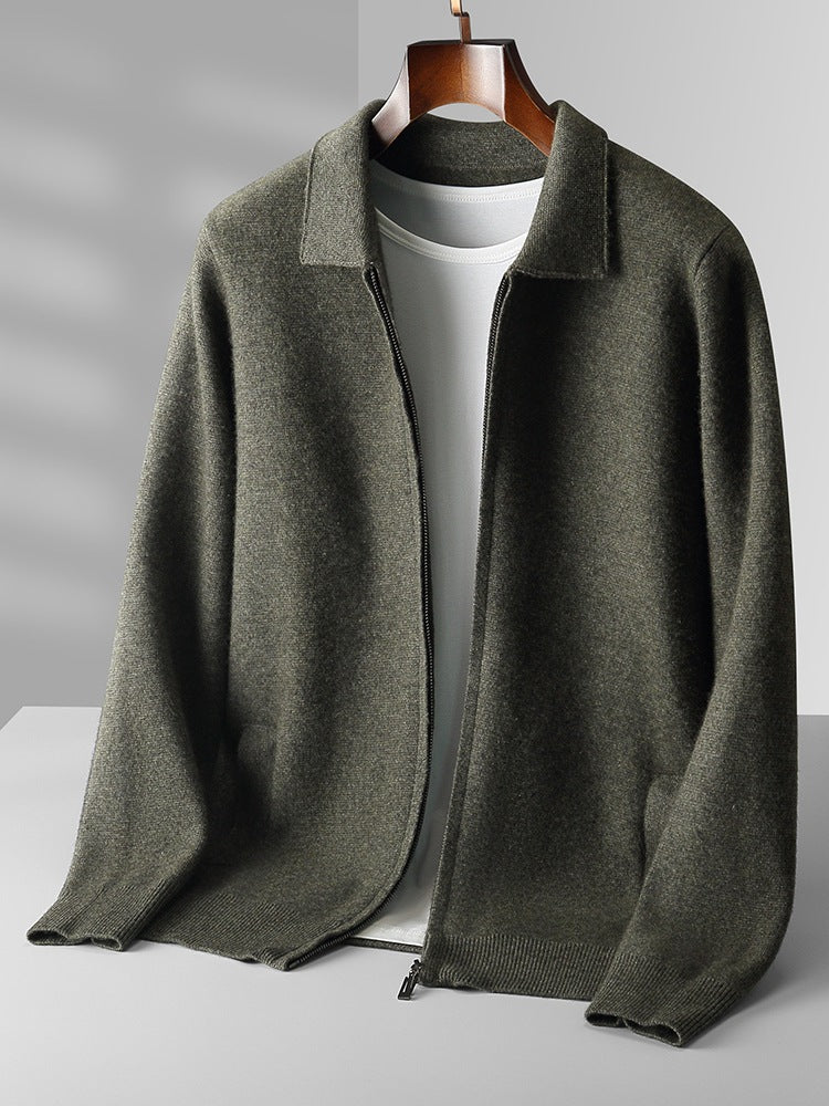 Men's Wool Cardigan