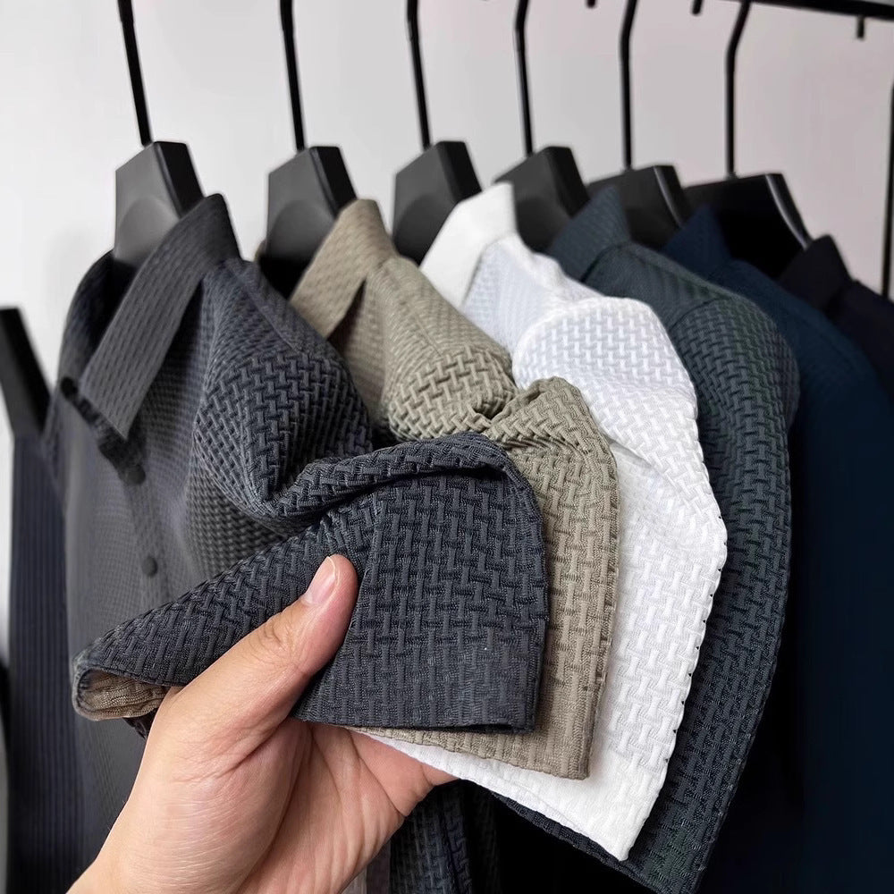 Men's Ice Silk Polo Shirt
