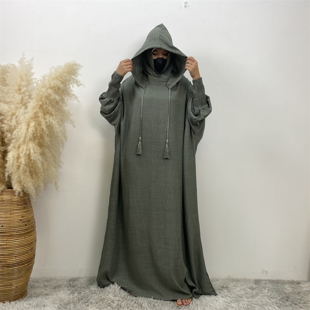 Women's Islamic Dress - Hooded Robe