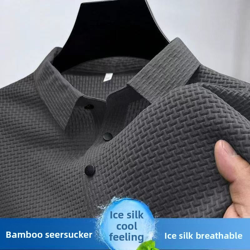 Men's Ice Silk Polo Shirt