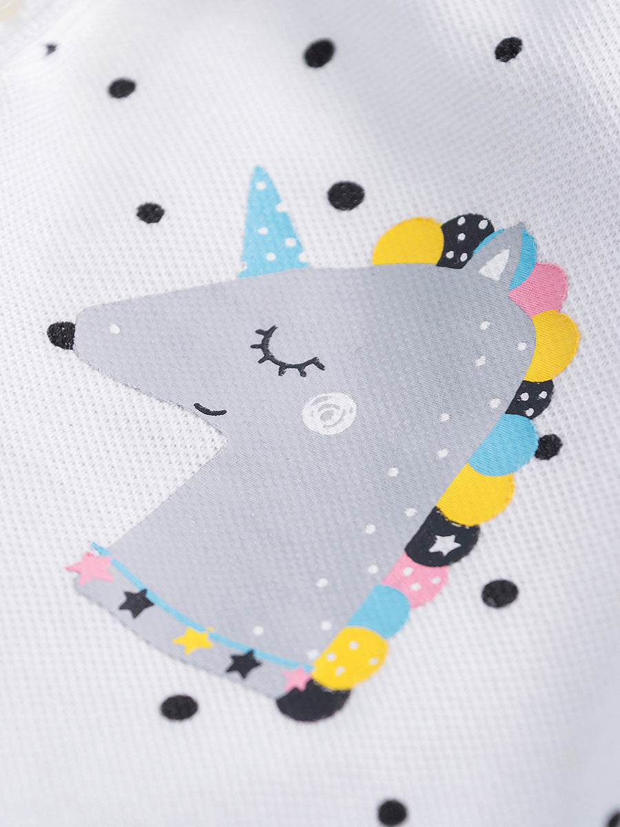 Childrens Polo Collar Knit Dress