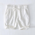 Men's Casual Linen Drawstring Shorts
