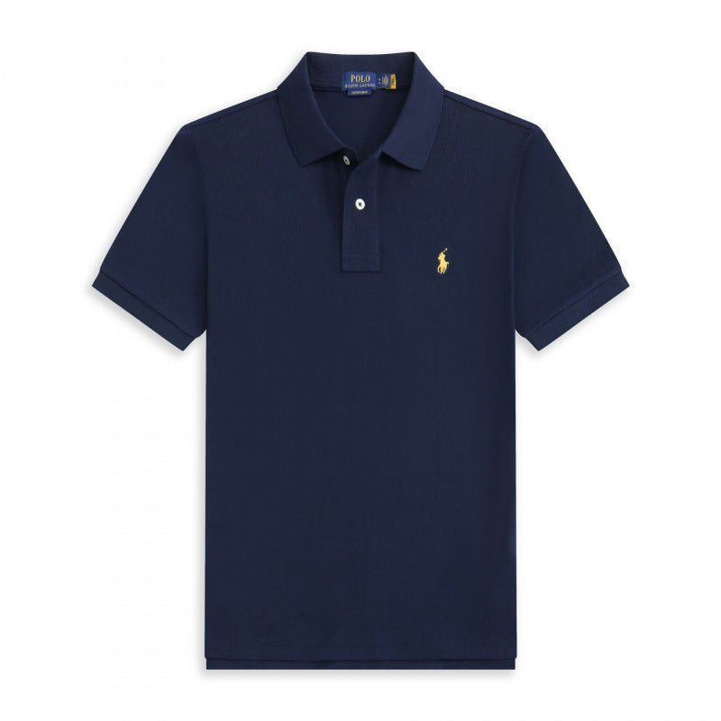 Men's short-sleeved polo shirt