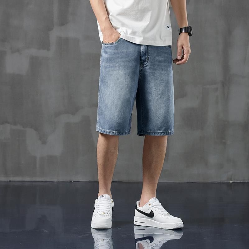 Men's denim shorts