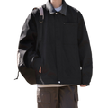 Loose and versatile button-down jacket