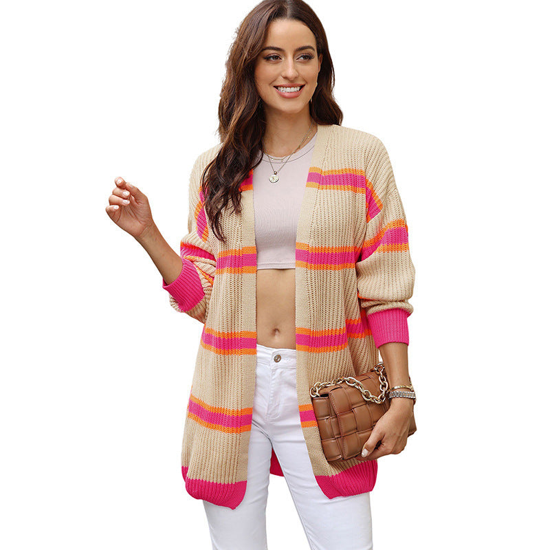 Striped Cardigan