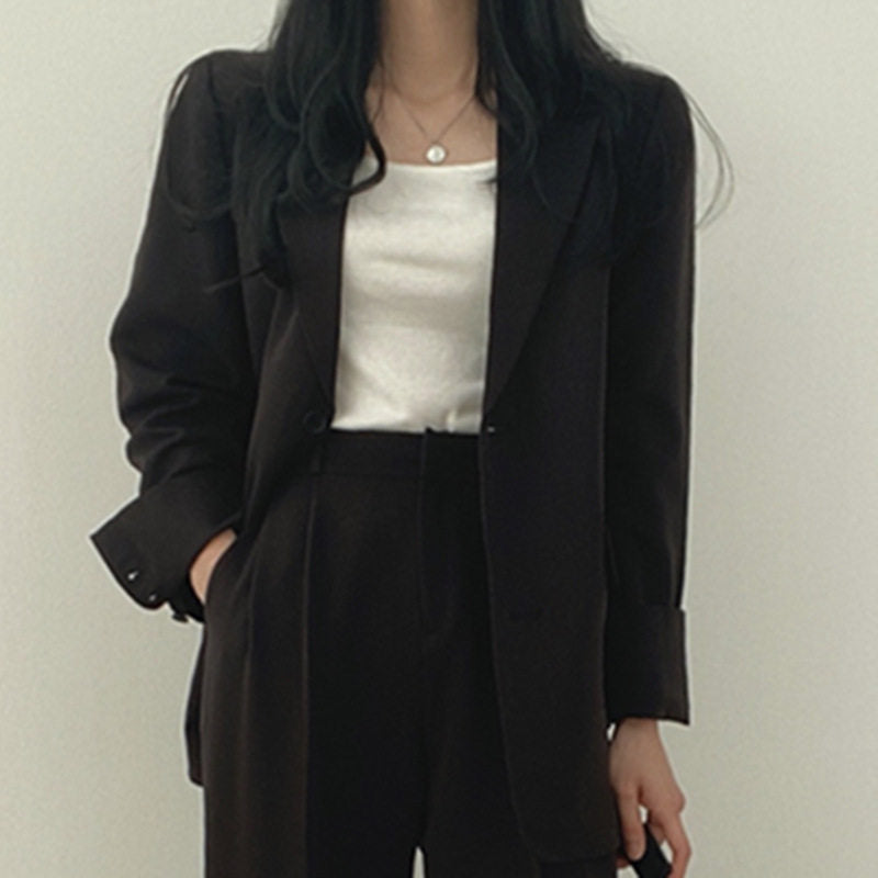 Women's Two-Piece Suit with Jacket and Pants