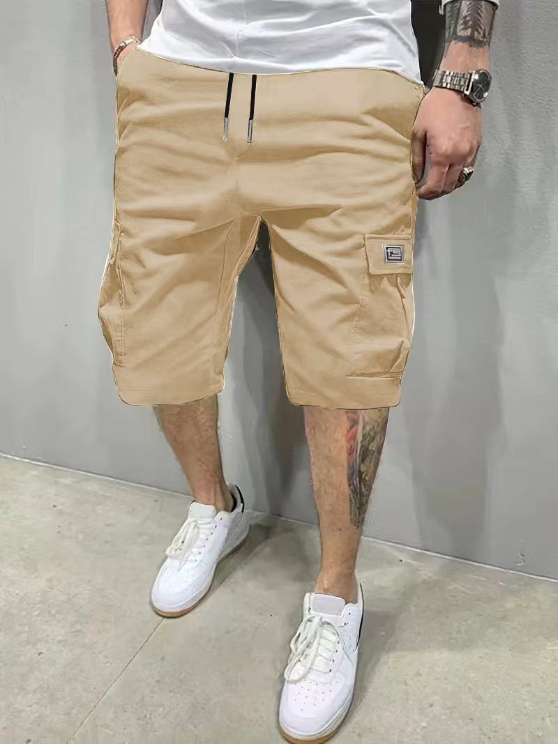 Men's Summer Shorts Straight Cut Beach Pants