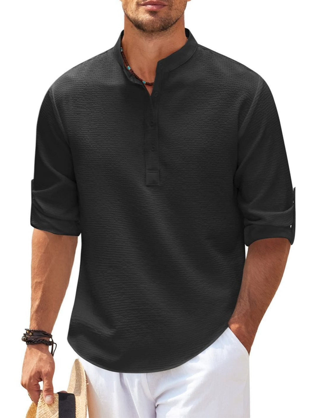 Men's leisure shirt
