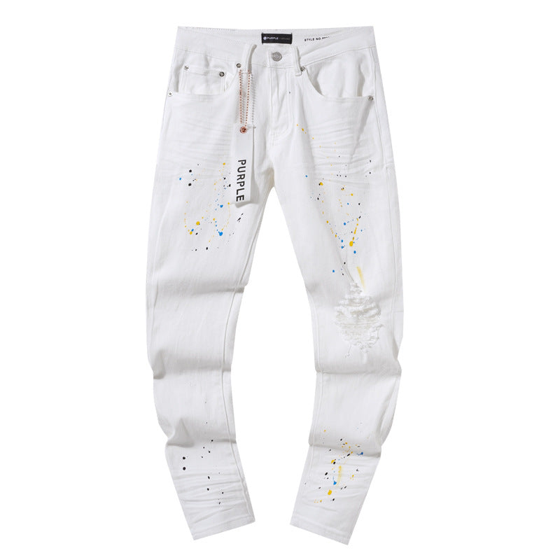 Vintage straight-leg jeans