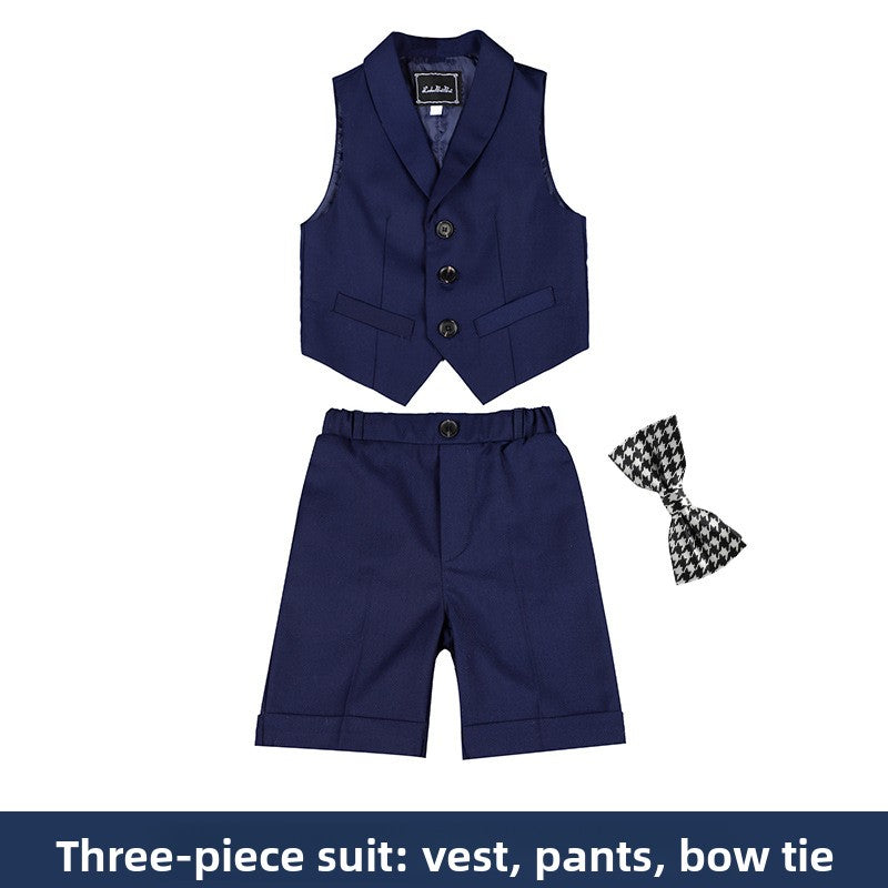Children's Vest Short Sleeve Suit Summer