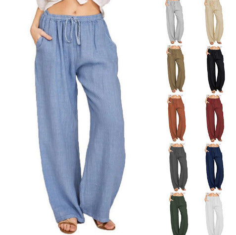 Women's Linen Trousers