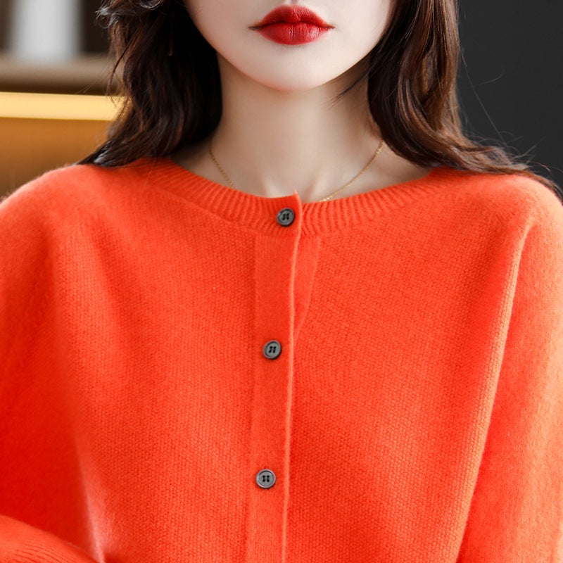 Women's Wool Knit Cardigan