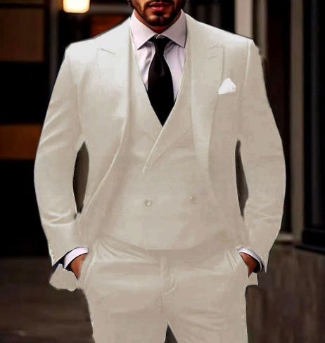 Formal Three-Piece Suit Set for Men