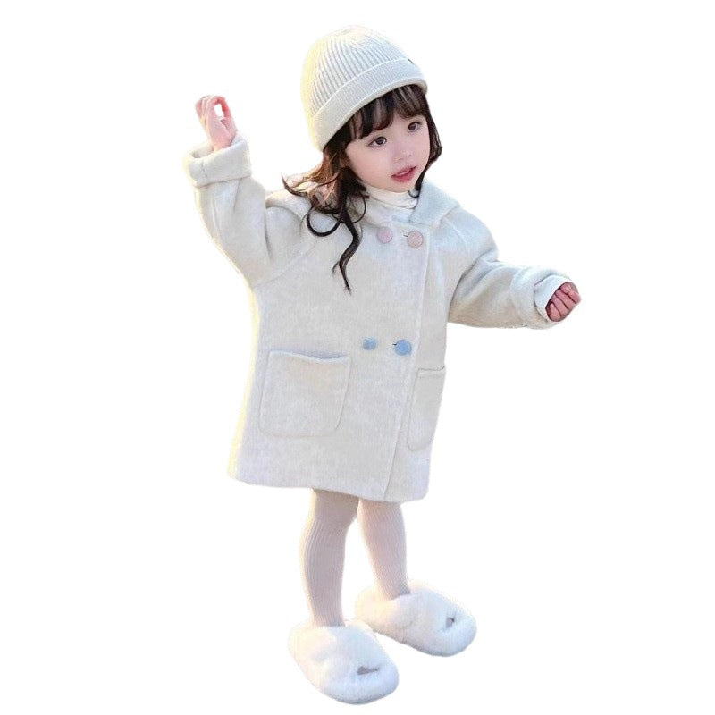 Girls' Wool Coat