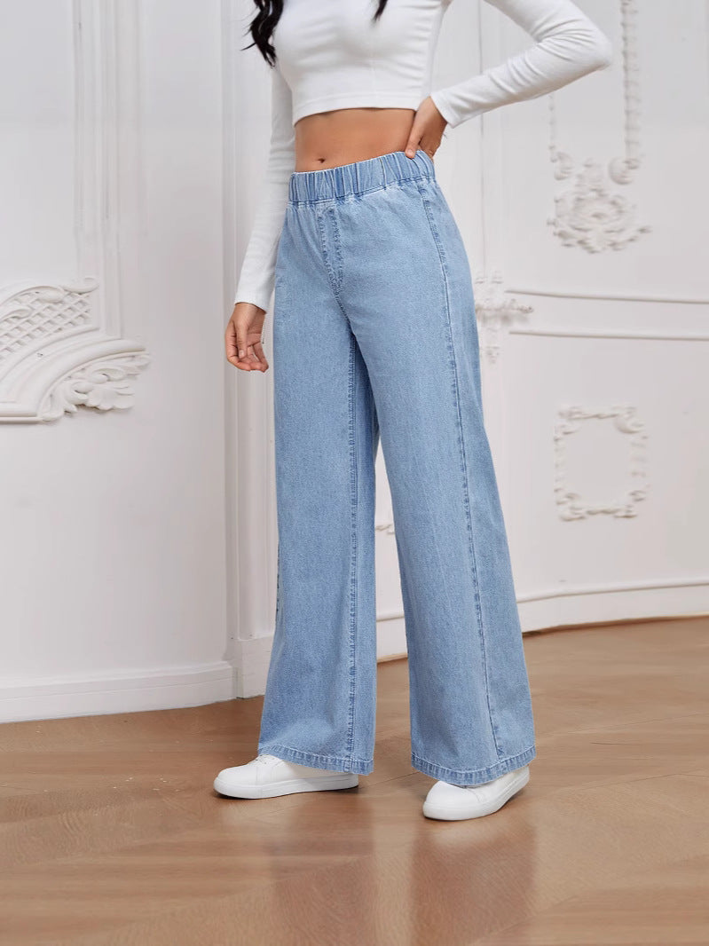 Women's Stretch Denim Print Bootcut Jeans
