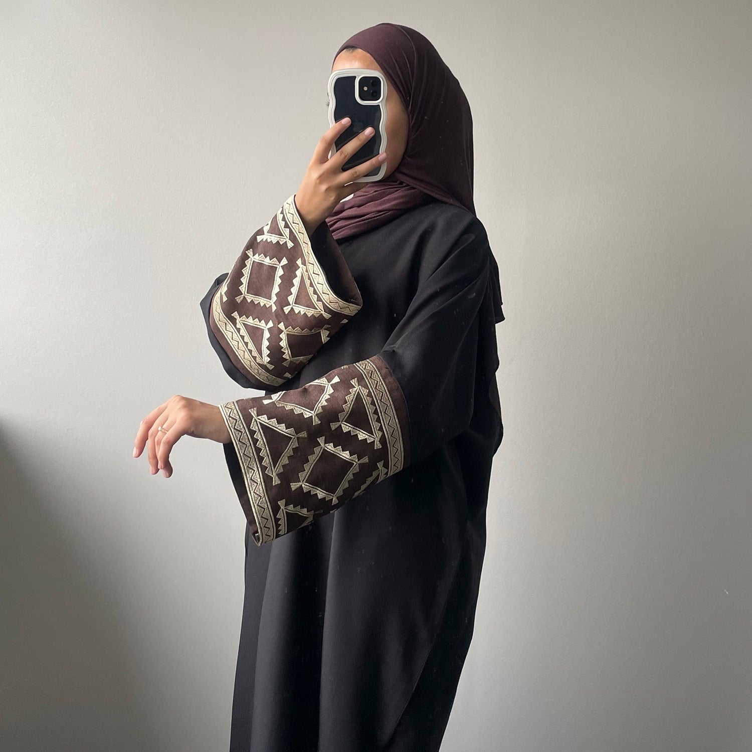 Elegant cardigan robe
