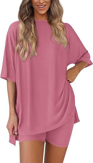 Women's Casual T-Shirt and Shorts Set