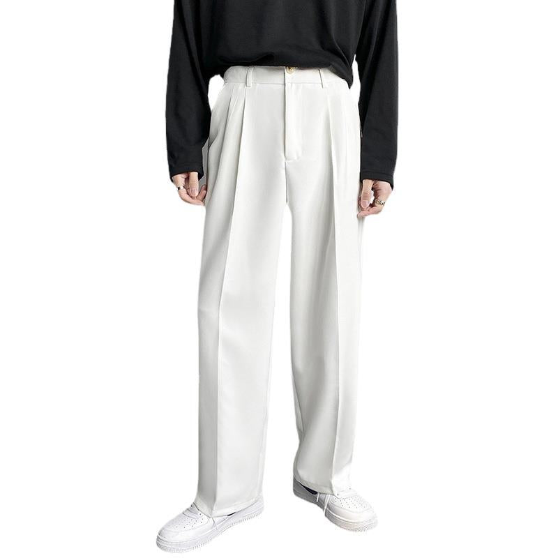 Men's Wide Leg Casual Trousers