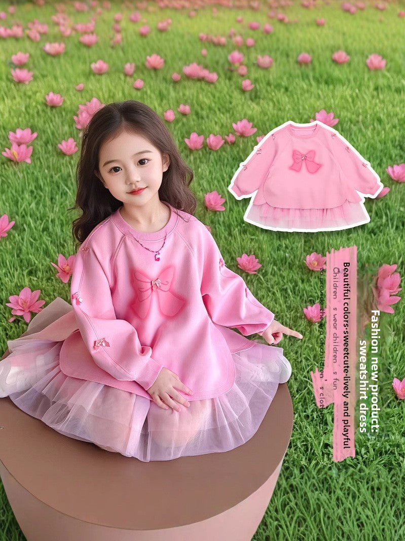 Girl's Princess Mesh Dress