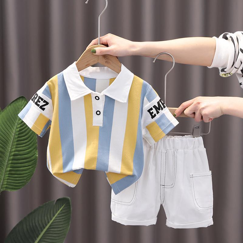 Boys' Short Sleeve Two-Piece Set