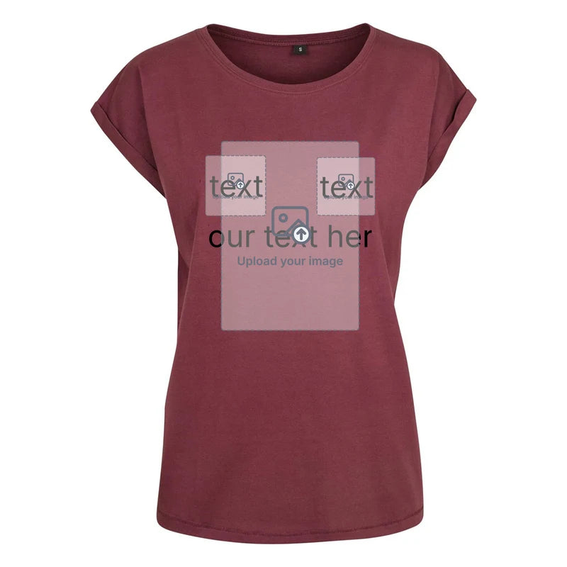 Women's Extended Shoulder T-Shirt