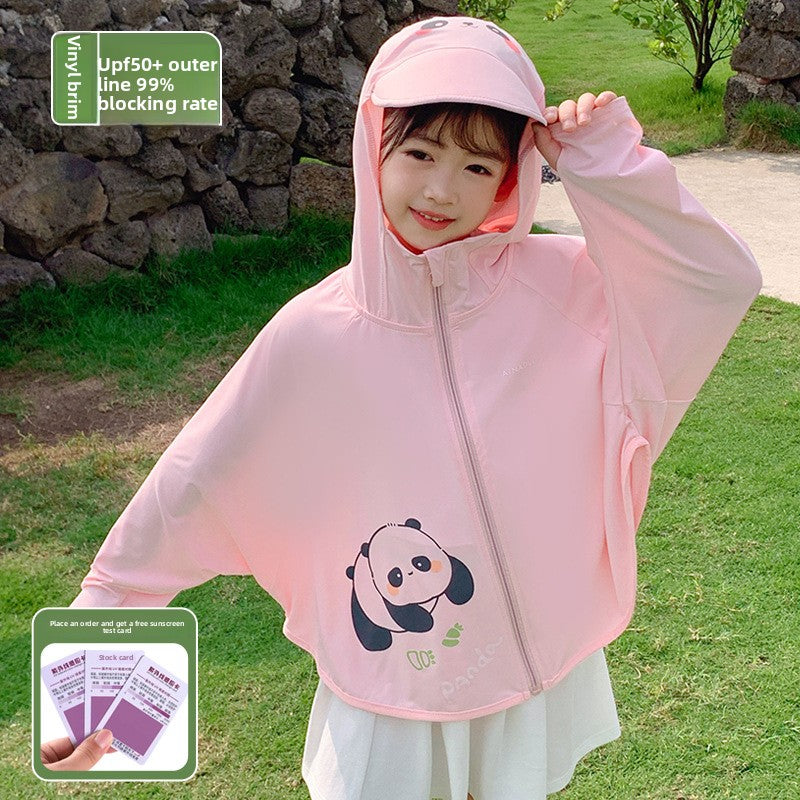 Children's Lightweight UV Protection Hooded Jacket