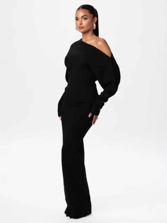 Elegant Long Sleeve Women's Dress