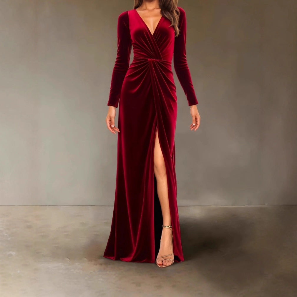 Women's Velvet Dress