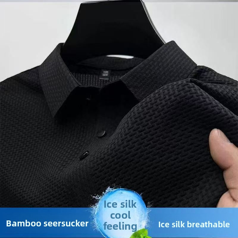 Men's Ice Silk Polo Shirt