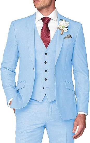 Men's Formal Three-Piece Suit